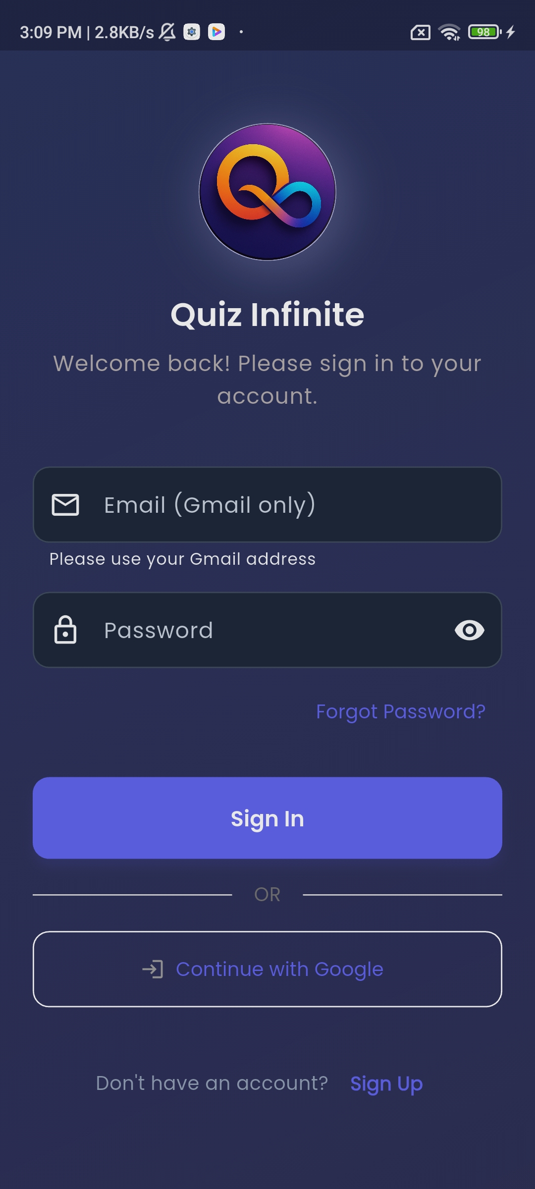 QuizInfinite Image 1